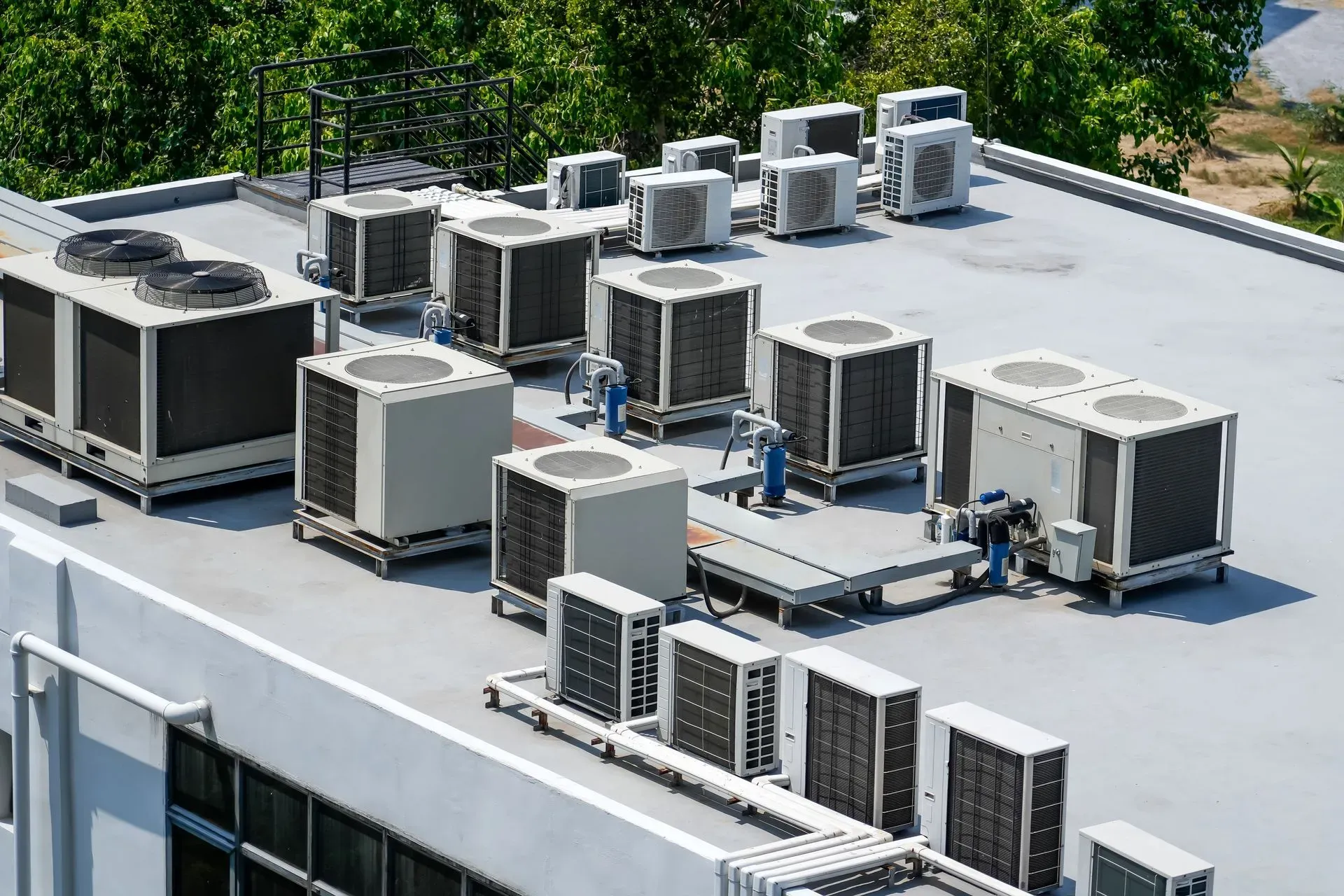 Rooftop HVAC units